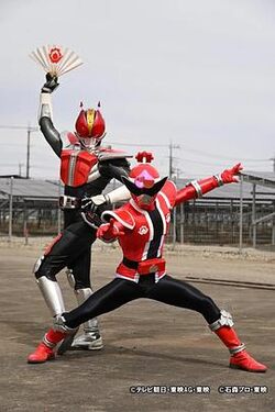 暴太郎战队流桃兄弟遇见假面骑士电王以流桃之王为目标！